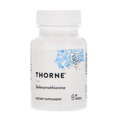 Селенометионин, Thorne Research, 60 капсул, THR-22501