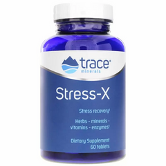 Захист від стресу Стрес-X Trace Minerals Research (Stress-X) 60 таблеток, TMR-00098