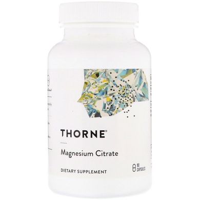 Цитрат магния Thorne Research (Magnesium Citrate) 135 мг 90 капсул, THR-23402