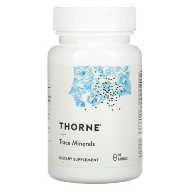 Микроэлементы Thorne Research (Trace Minerals) 90 капсул, THR-24203