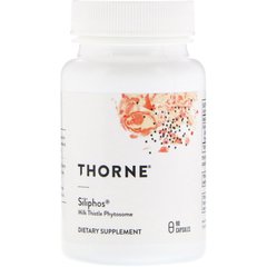 Расторопша, Siliphos, Thorne Research, 90 капсул, THR-73301