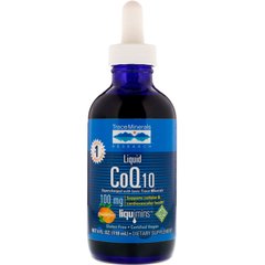 Рідкий CoQ10 Trace Minerals Research (Coenzyme Q10 liquid) 118 мл зі смаком мандарина, TMR-00316