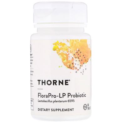 Пробіотик FloraPro-LP, Thorne Research, 60 таблеток, THR-00683