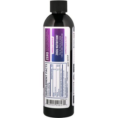 Органическое масло черного тмина Zhou Nutrition (Black Seed Oil) 4600 мг 240 мл, ZHO-00627