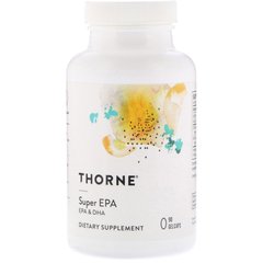 Омега-3 Thorne Research (Super EPA DHA) 90 капсул, THR-00690