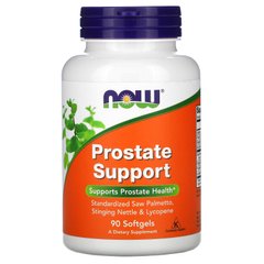 Підтримка простати, Prostate Support, Now Foods, 90 желатинових капсул, NOW-03340