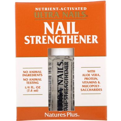 Средство для укрепления ногтей и кутикулы Nature's Plus (Nail Strengthener) 7.4 мл, NAP-06020