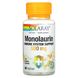 Монолаурин, Monolaurin Supplement, Solaray, 500 мг, 60 вегетарианских капсул, SOR-62754