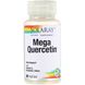 Мега кверцетин, Mega Quercetin, Solaray, 1200 мг, 60 вегетаріанських капсул, SOR-44686