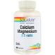 Кальций и магний в соотношении 2:1, Calcium and Magnesium, Solaray, 180 вегетарианских капсул, SOR-04531