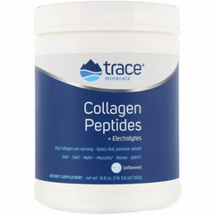 Пептиди колагену + електроліти Trace Minerals Research (Collagen Peptides + electrolytes) 560 г, TMR-00511