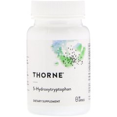 5-Гидрокситриптофан, 5-Hydroxytryptophan, Thorne Research, 90 капсул, THR-50302