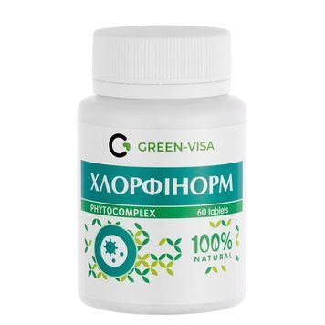 Хлорфінорм / GREEN VISA / 60 таблеток 02/012 фото