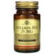 Вітамін В6 Solgar (Vitamin B6) 25 мг 100 таблеток, SOL-03082