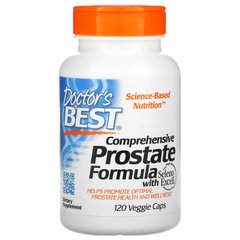 Универсальная формула здоровья простаты, Comprehensive Prostate Formula, Doctor's Best, 120 вегетарианских капсул, DRB-00085