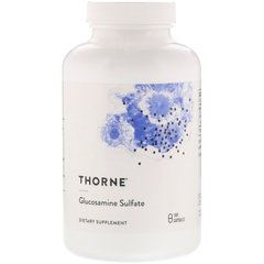 Глюкозамін сульфат Thorne Research (Glucosamine Sulfate) 500 мг 180 капсул, THR-77702