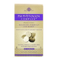 Комплекс для женского здоровья, PM PhytoGen Complex, Solgar, 60 таблеток, SOL-02313