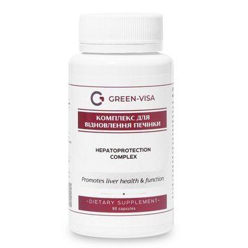 Комплекс для восстановления печени / GREEN VISA / 90 капсул 01/016 фото