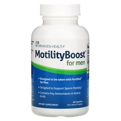 Репродуктивное здоровье мужчин, MotilityBoost for Men, Fairhaven Health, 60 капсул, FHH-00017