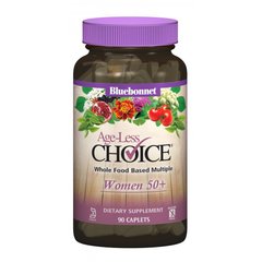 Женские мультивитамины 50+, Ageless Choice, Bluebonnet Nutrition, 90 капсул, BLB-00163