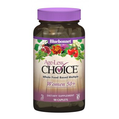 Жіночі мультивітаміни 50+, Ageless Choice, Bluebonnet Nutrition, 90 капсул, BLB-00163