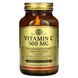 Вітамін С Solgar (Vitamin C) 500 мг 100 капсул, SOL-03260