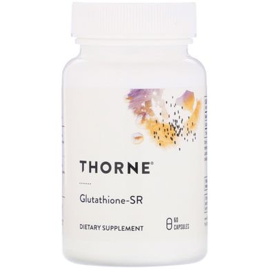 Глутанион-SR, Glutathione-SR, Thorne Research, 60 капсул, THR-54003