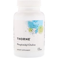 Фосфатидилхолін Thorne Research (Phosphatidyl Choline) 420 мг 60 капсул, THR-60501