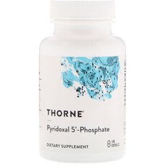 Витамин В6 пиридоксин Thorne Research (Pyridoxal 5'-Phosphate) 33.8 мг 180 капсул, THR-12603