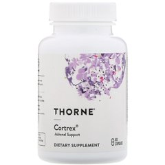 Кортекс 60, Thorne Research, Cortrex 60 овочевих капсул, THR-80103