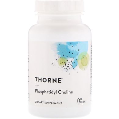 Фосфатидилхолин Thorne Research (Phosphatidyl Choline) 420 мг 60 капсул, THR-60501