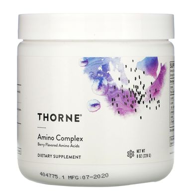 Аминокислотный комплекс Thorne Research (Amino Complex) 231 г со вкусом ягод, THR-00464