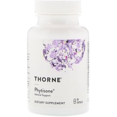 Підтримка наднирників, фітізон Thorne Research (Phytisone) 60 капсул, THR-80402