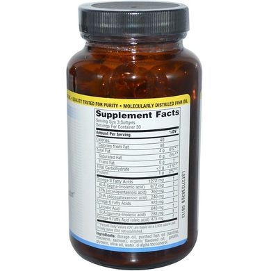 Омега 3-6-9 Twinlab (Complete EFA Omega 3-6-9) 90 капсул, TWL-02158