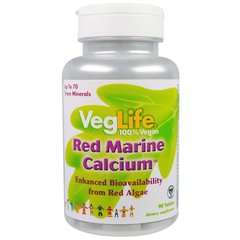 Красный морской кальций, VegLife, 90 таблеток, VGL-21928