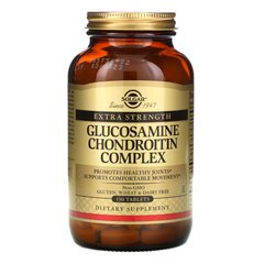 Глюкозамін хондроітин комплекс, додаткова сила, Glucosamine Chondroitin Complex, Extra Strength, Solgar, 150 таблеток, SOL-01288